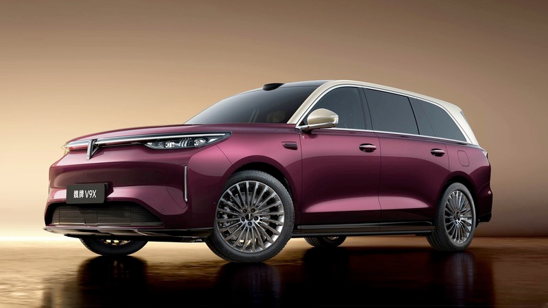 GWM Wey V9X PHEV SUV: Ön satış 53.900 USD-dan başlayır - chinacar.az