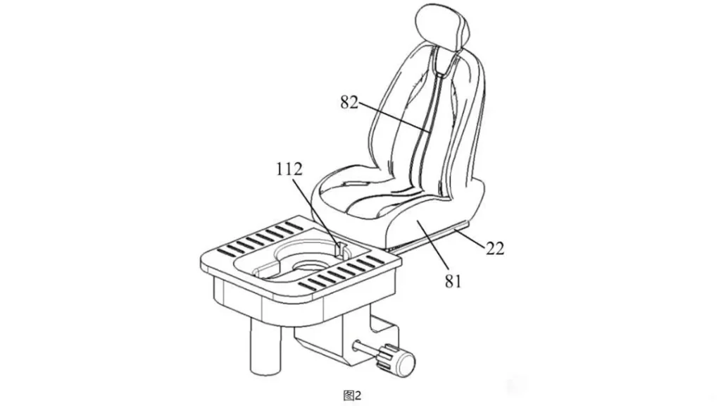 Aito istehsalçısı Seres avtomobil içi tualet patenti aldı - chinacar.az