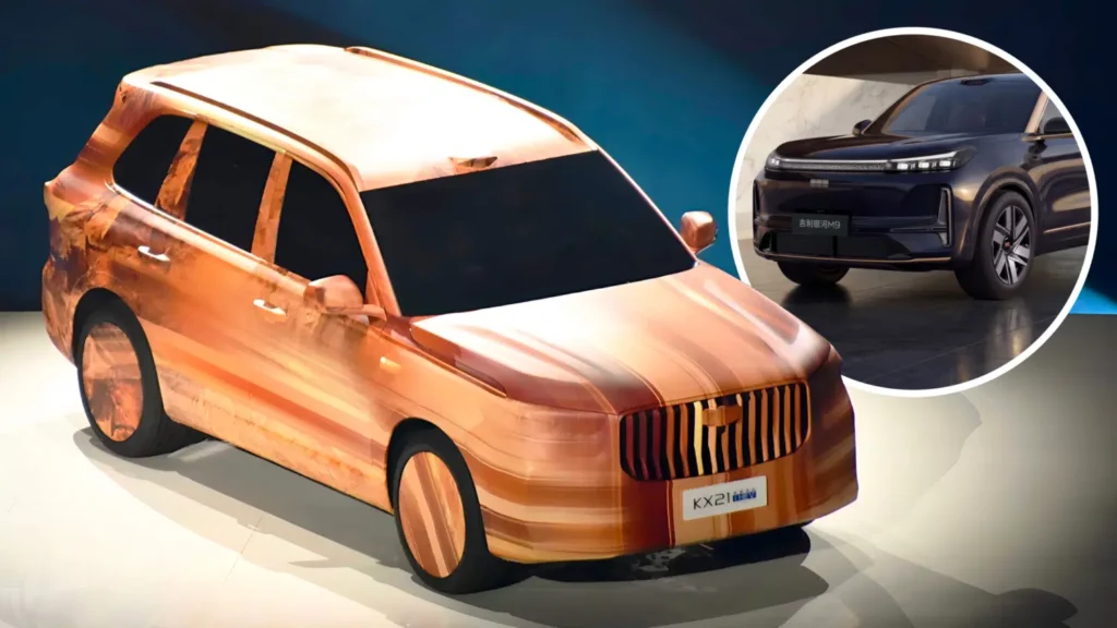 Geely KX21: Galaxy M9-un Qardaş Modeli Tanıtıldı - chinacar.az