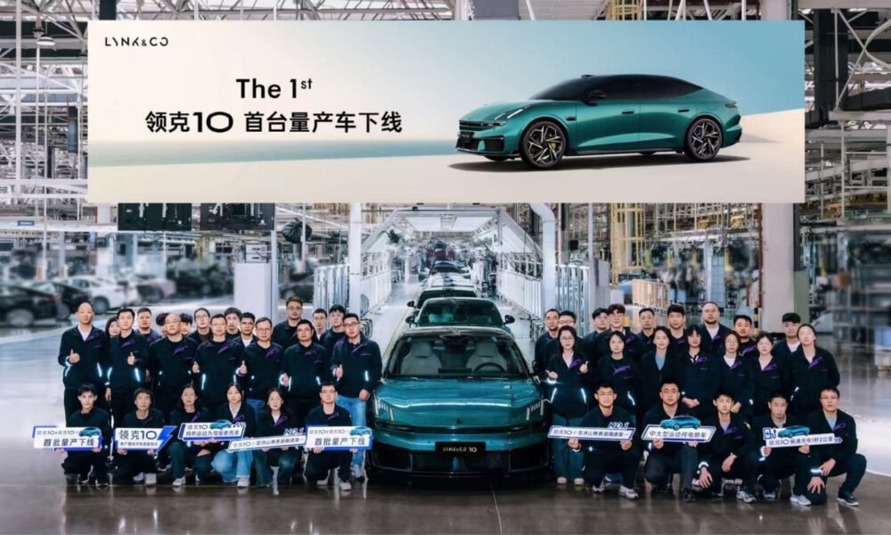 Lynk & Co 10 BEV sedanı istehsal xəttindən çıxdı - chinacar.az