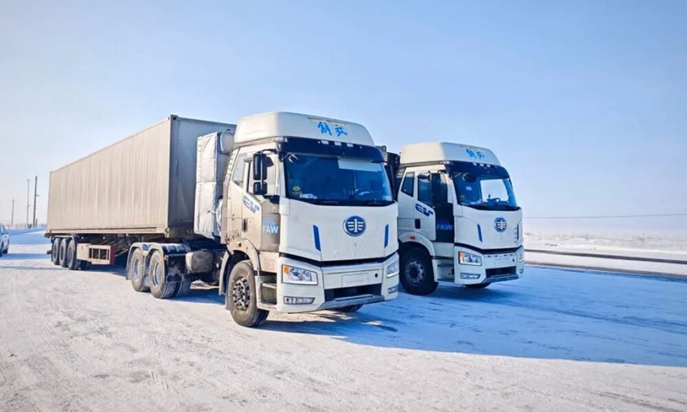 FAW Jiefang natrium-ion batareyalı yük maşını ilə 15 min km sınaq keçirdi - chinacar.az