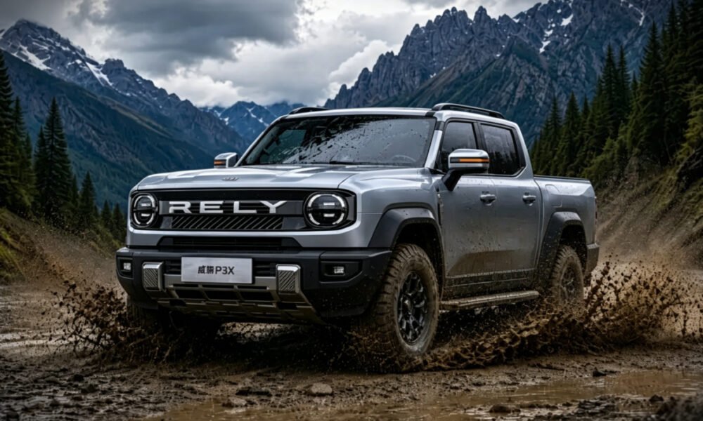 Chery Rely P3X: 800 Nm fırlanma anına malik dizel hibrid pikap - chinacar.az