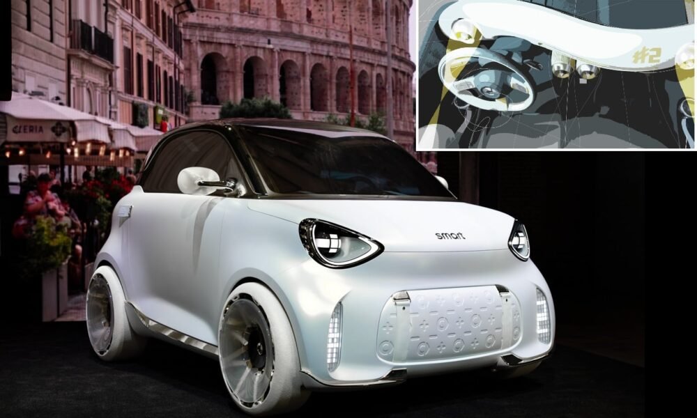 Smart #2 konsepti 300 km WLTP məsafəsi ilə debüt etdi - chinacar.az