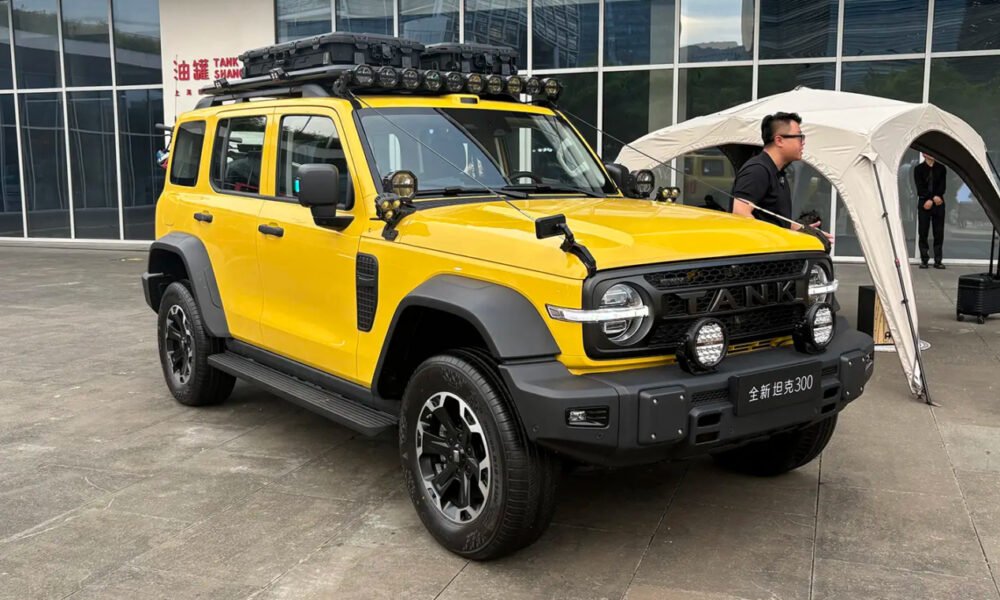 Yenilənmiş Tank 300 L satışa çıxdı: Qiyməti, xüsusiyyətləri - chinacar.az