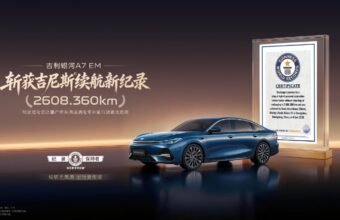Geely Galaxy A7 EM məsafə rekordu: 2,608 km - chinacar.az