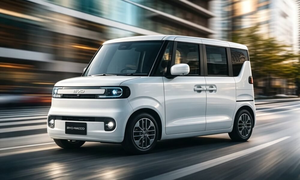 BYD Racco mini elektrikli avtomobili Yaponiyada satışa çıxır - chinacar.az