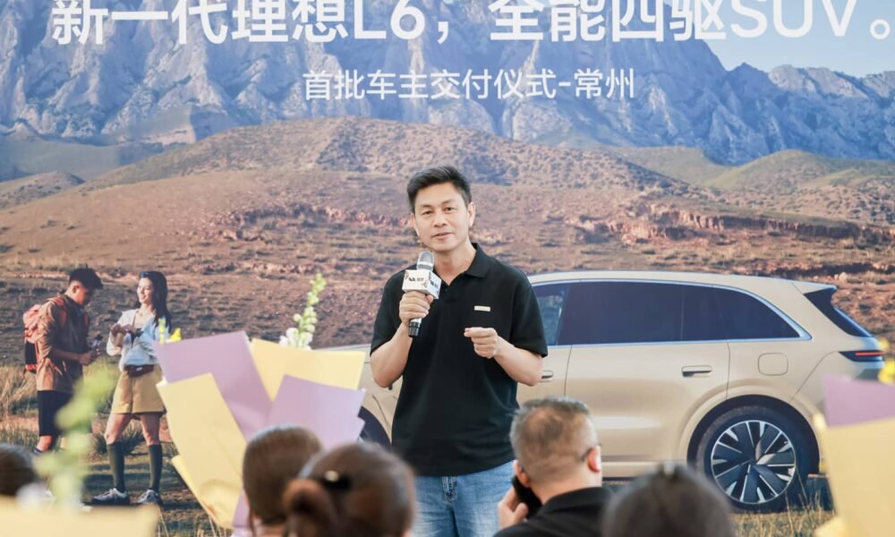 Li Auto yeni L6 SUV-un çatdırılmasına başladı: ən çox satılan model canlanır - chinacar.az