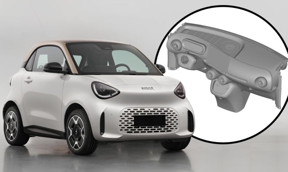 Smart #2 interyeri patent şəkillərində böyük ekranla üzə çıxdı - chinacar.az