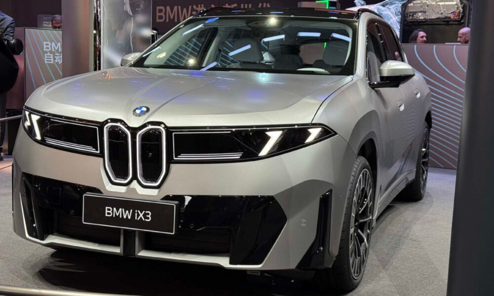 BMW iX3 Çində güclü ön sifariş debütü etdi - chinacar.az