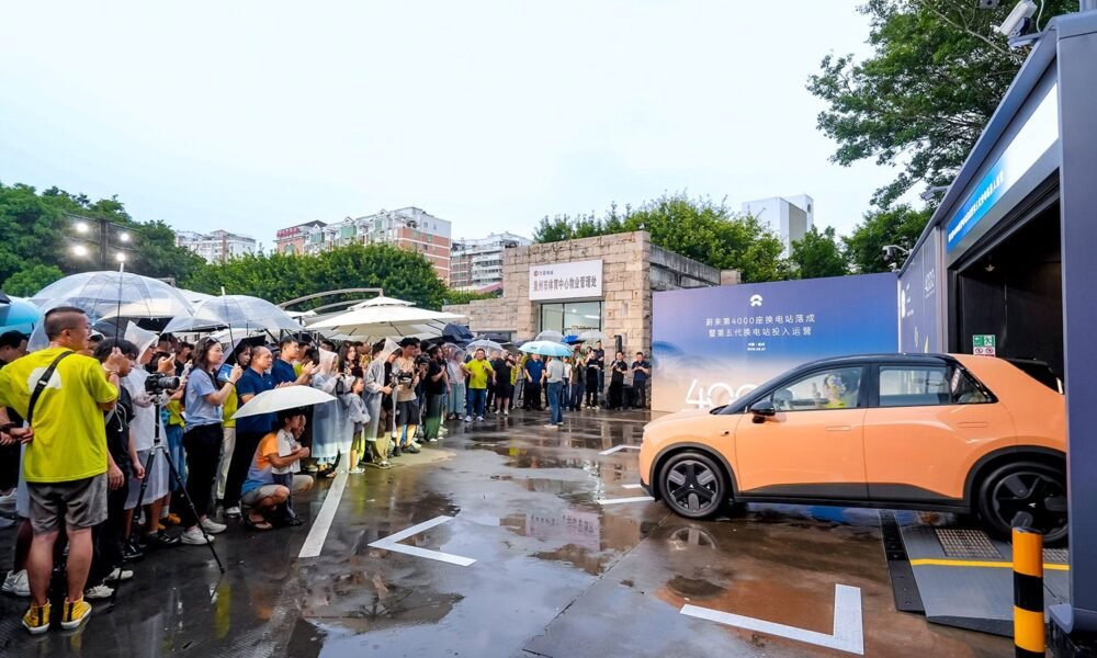 Nio beşinci nəsil batareya dəyişmə stansiyalarını istifadəyə verdi, şəbəkə Firefly-a açılır - chinacar.az