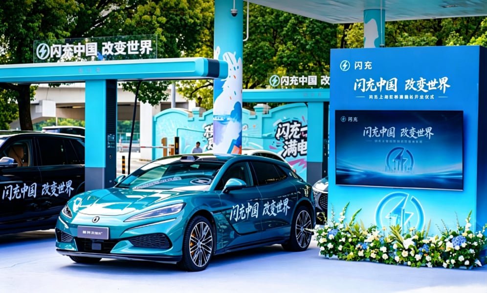 BYD Flash şarj stansiyaları 10 000-ə çatdı, hədəf 20 000 - chinacar.az
