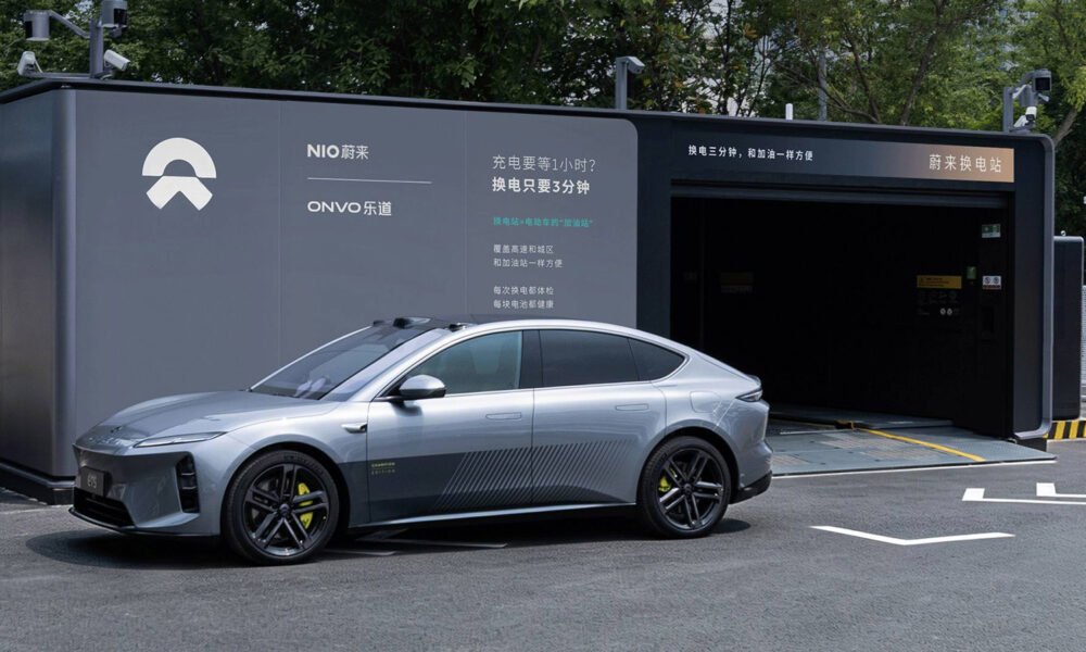 Nio 500 batareya dəyişmə stansiyası planında mərhələni başa çatdırdı - chinacar.az