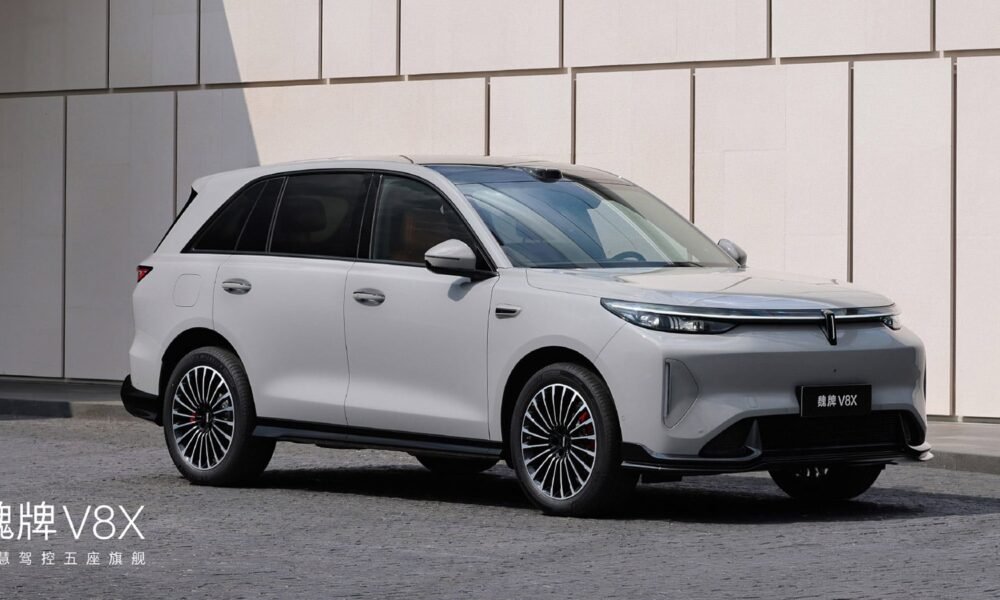 GWM Wey V8X hibrid SUV təqdim edildi: 33,410 dollardan - chinacar.az