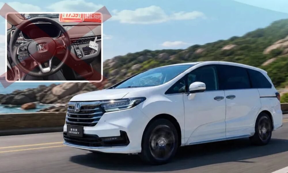 Honda Odyssey Çində yeniləndi: baza modelə ekran gəldi - chinacar.az