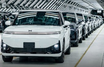 Xpeng G9L sağ sükanlı SUV-ləri konveyerdən yeni çıxdı - chinacar.az