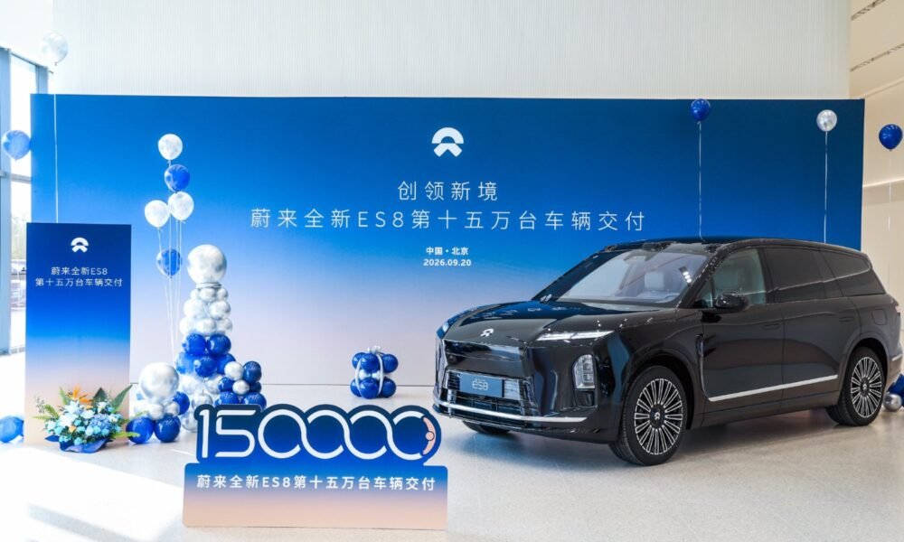 Nio ES8 tədarükü 150 min ədədi ötdü - chinacar.az