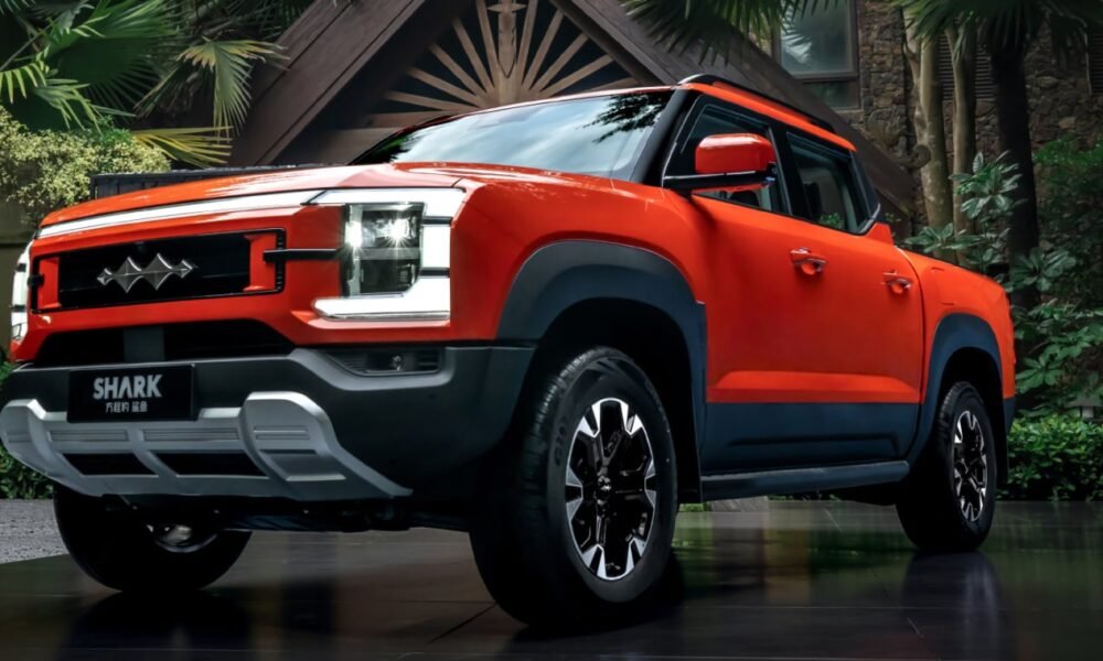 BYD Shark pikapı Çində satışa hazırlaşır: rəsmi tizer yayımlandı - chinacar.az