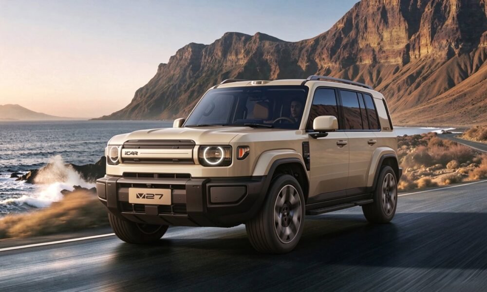 Chery iCaur V27 Long-Range: 51.2 kVt/saat batareya ilə 300 km - chinacar.az