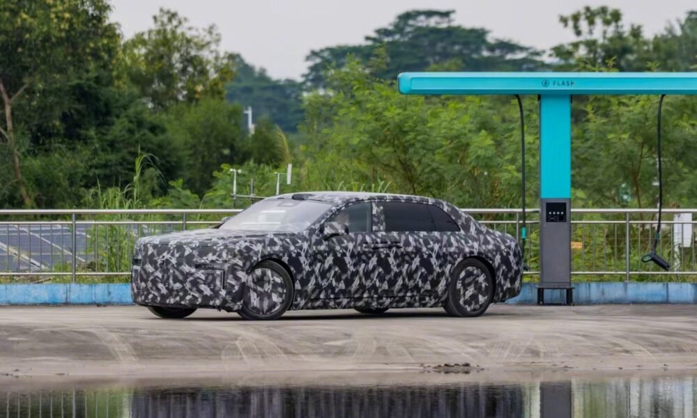 Yeni BYD Yangwang sedanı casus fotolarda: 2 milyon yuan - chinacar.az