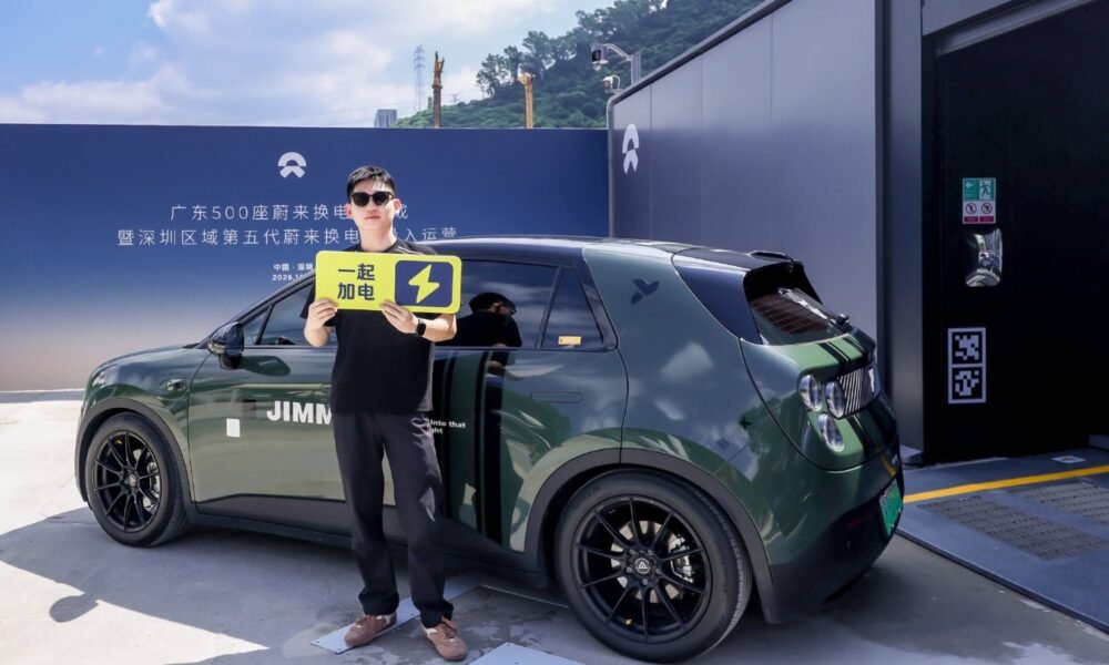 Nio Guangdongda 500 batareya dəyişdirmə stansiyasına çatdı - chinacar.az