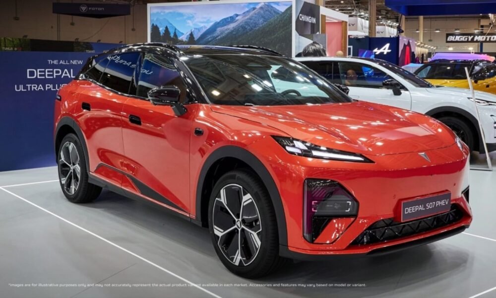 Changan Deepal S07 PHEV Avropada debüt edib 40 280 USD - chinacar.az