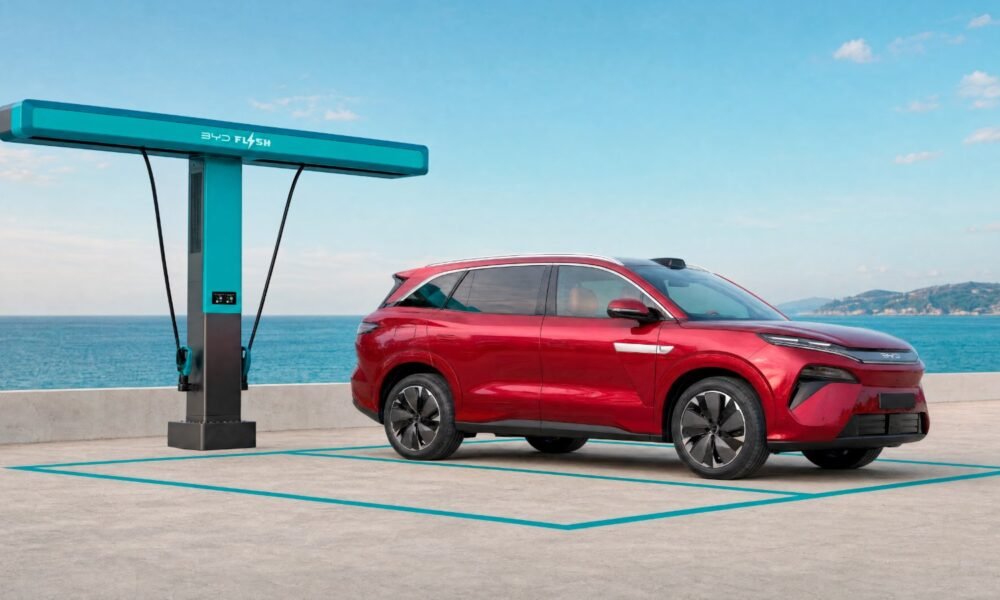 BYD Tang L Atto 8 Parisdə debüt etdi: 9 dəqiqəyə şarj - chinacar.az