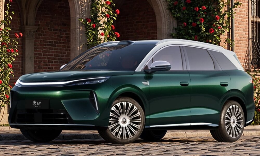 BYD üçüncü nəsil Tang EV-in interyerini nümayiş etdirdi - chinacar.az